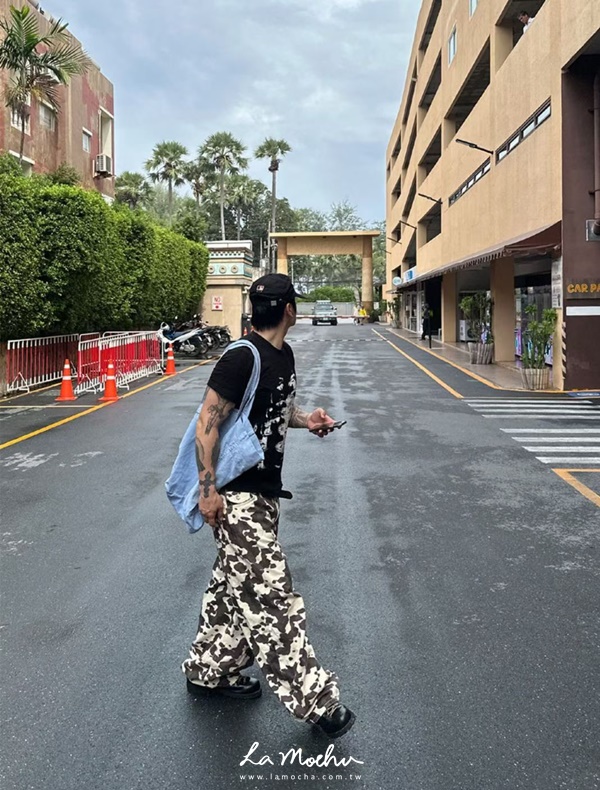 鬆弛感乳牛紋牛仔寬褲(闆娘清單)